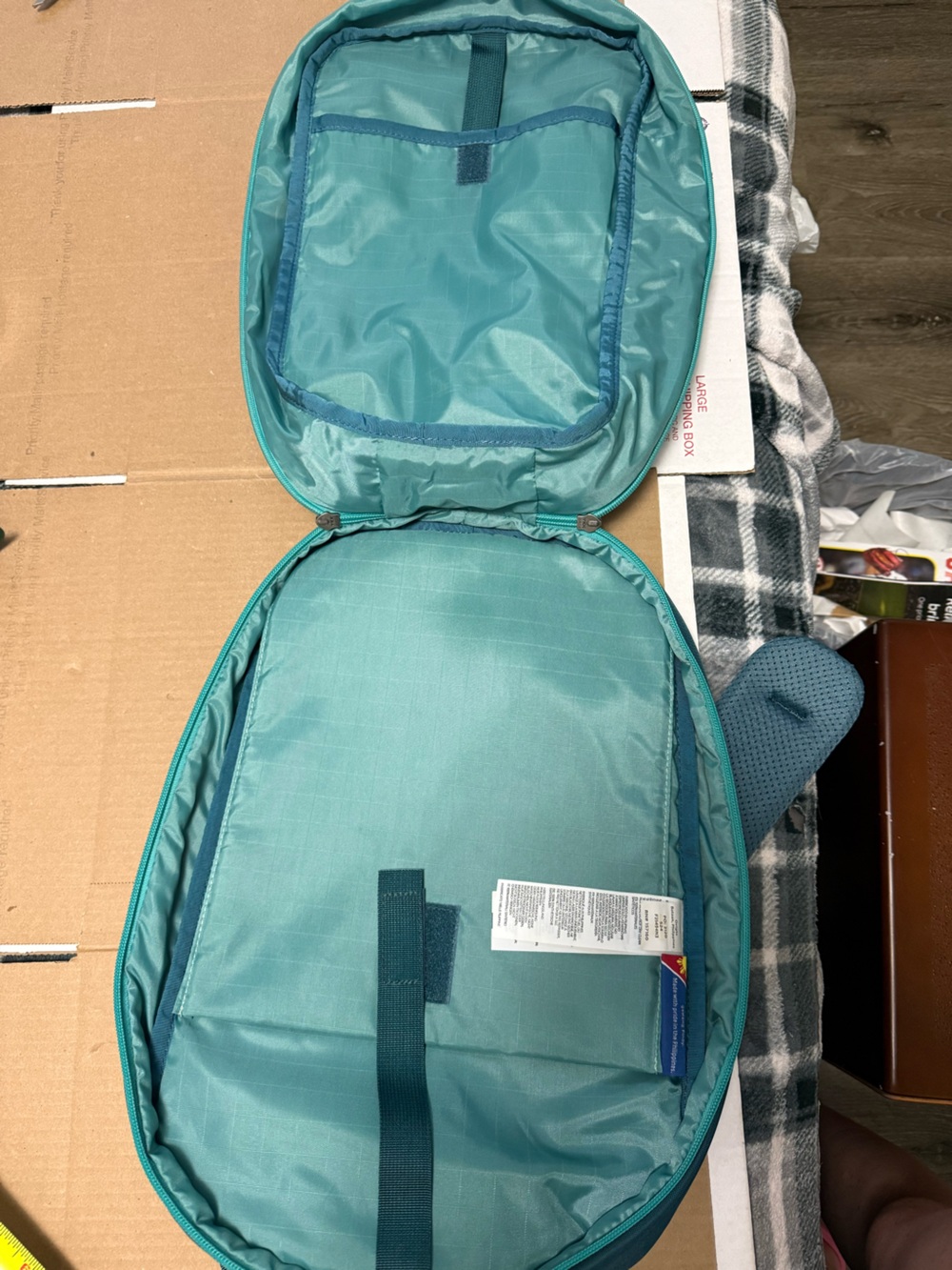 Cotopaxi Chasqui 13L Sling - Cada Día Teal Blue Backpack Messenger Hiking Travel - Picture 4 of 9